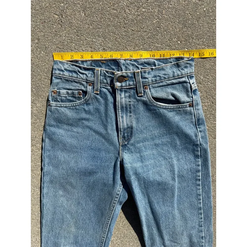 Vintage 90s Levi’s 512 slim fit tapered leg jeans 29x32 - Picture 10 of 10